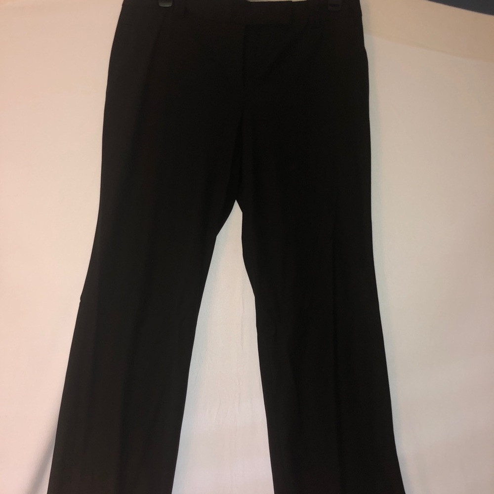 LOFT “Julie” Wide Leg Black Pants sz 14